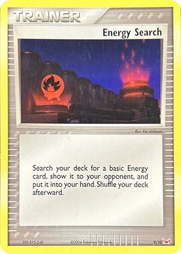 Energy Search (Latias) 9/10 card from EX Trainer Kit 1: Latias & Latios