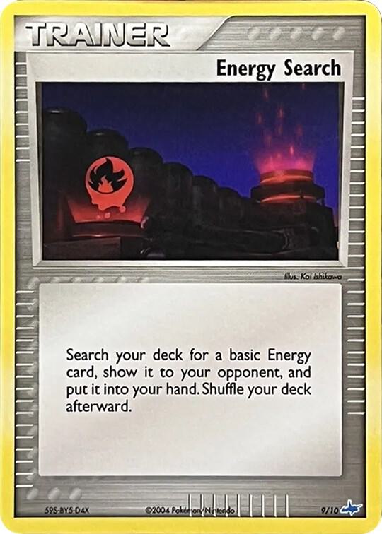 Energy Search (Latios) 9/10 card from EX Trainer Kit 1: Latias & Latios