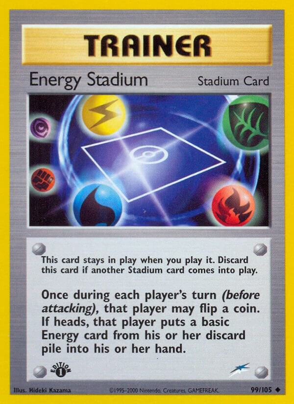 Energy Stadium 099/105 card from Neo Destiny