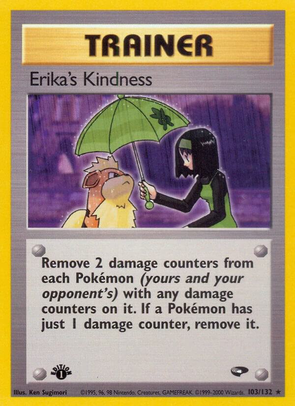 Erika's Kindness 103/132 card from Gym Challenge