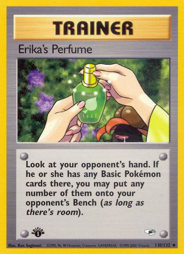 Erika's Perfume 110/132 card from Gym Heroes