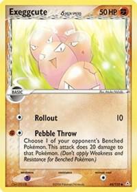 Exeggcute (Delta Species) 65/110 card from Holon Phantoms