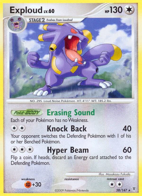 Exploud 28 card from Supreme Victors