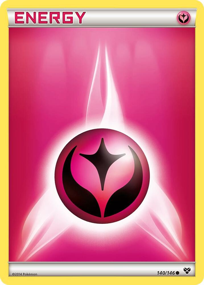 Fairy Energy 140/146 card from XY Base Set