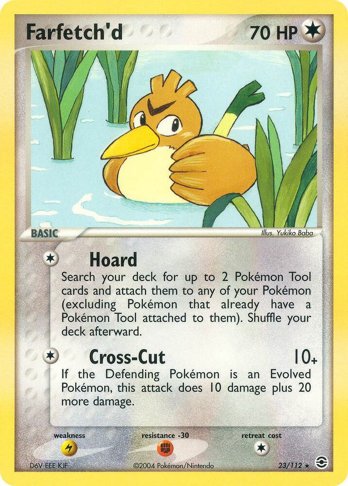 Farfetch'd 23/112 card from FireRed & LeafGreen