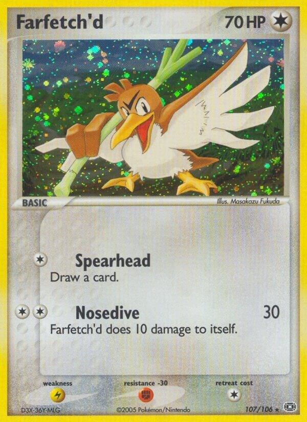 Farfetch'd (Secret Rare) 107/106 card from Emerald