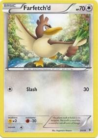 Farfetch'd 25/39 card from Kalos Starter Set