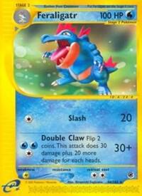 Feraligatr (46) 046/165 card from Expedition