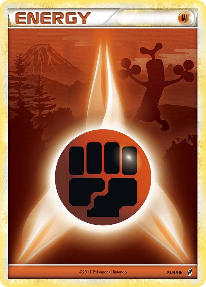 Fighting Energy 93/95 card from Call of Legends