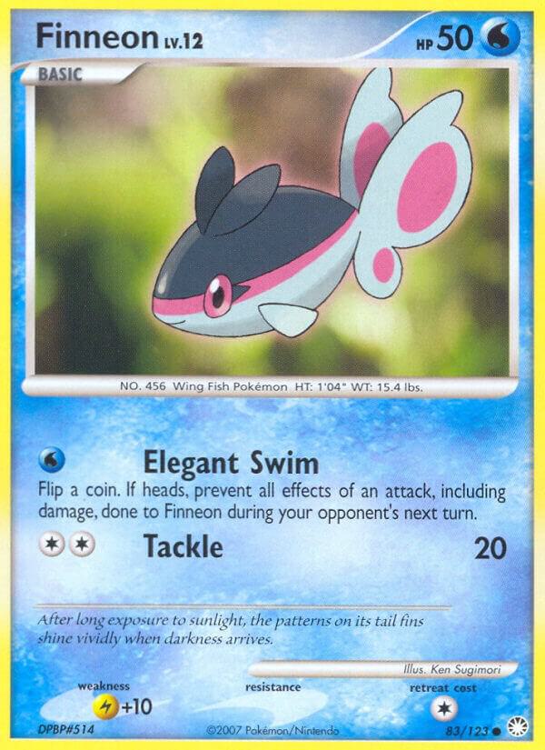Finneon 83/123 card from Mysterious Treasures