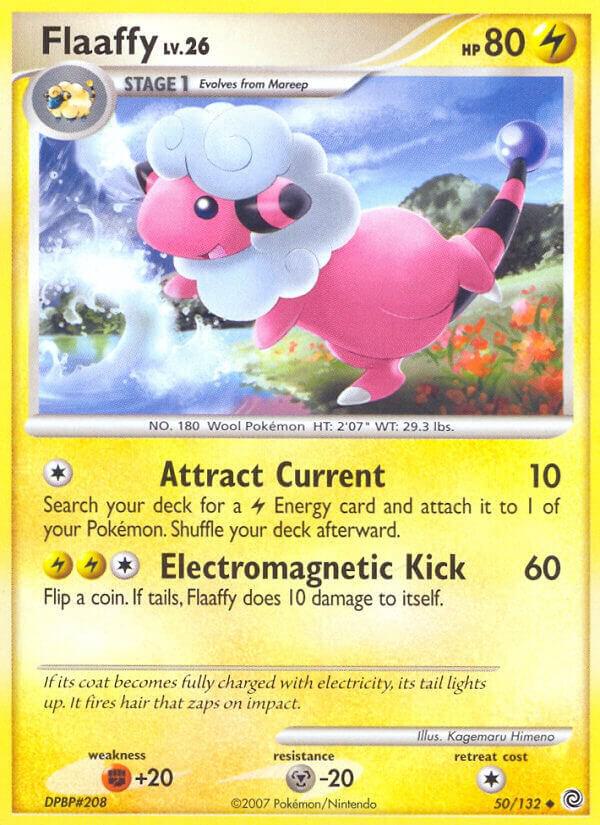 Flaaffy 50/132 card from Secret Wonders