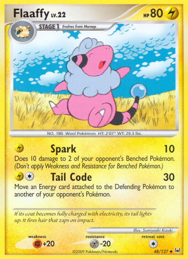 Flaaffy 48/127 card from Platinum