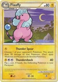 Flaaffy (#17) 17/30 card from HGSS Trainer Kit: Gyarados & Raichu
