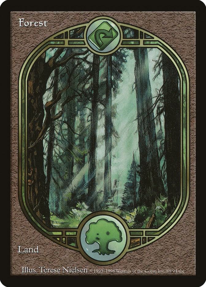 Forest (UGL) 88 card from Unglued