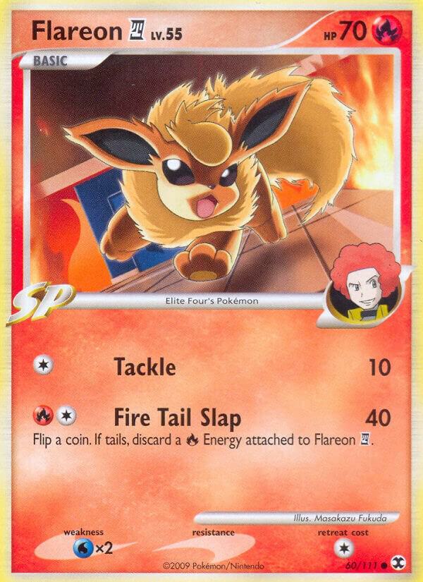 Flareon E4 60/111 card from Rising Rivals