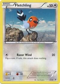 Fletchling 31/39 card from Kalos Starter Set