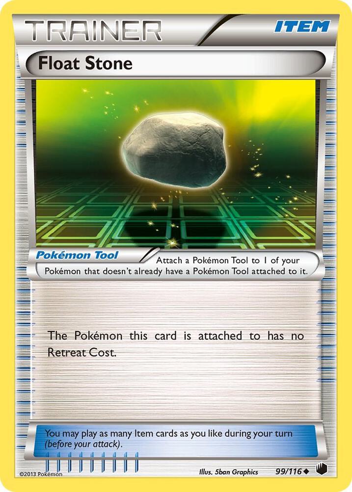 Float Stone 99/116 card from Plasma Freeze