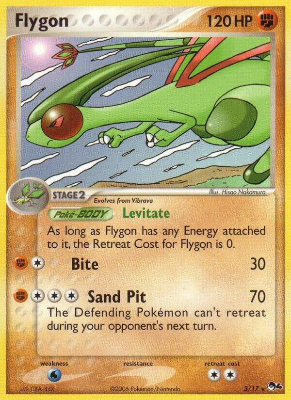 Flygon 003/017 card from POP Series 4