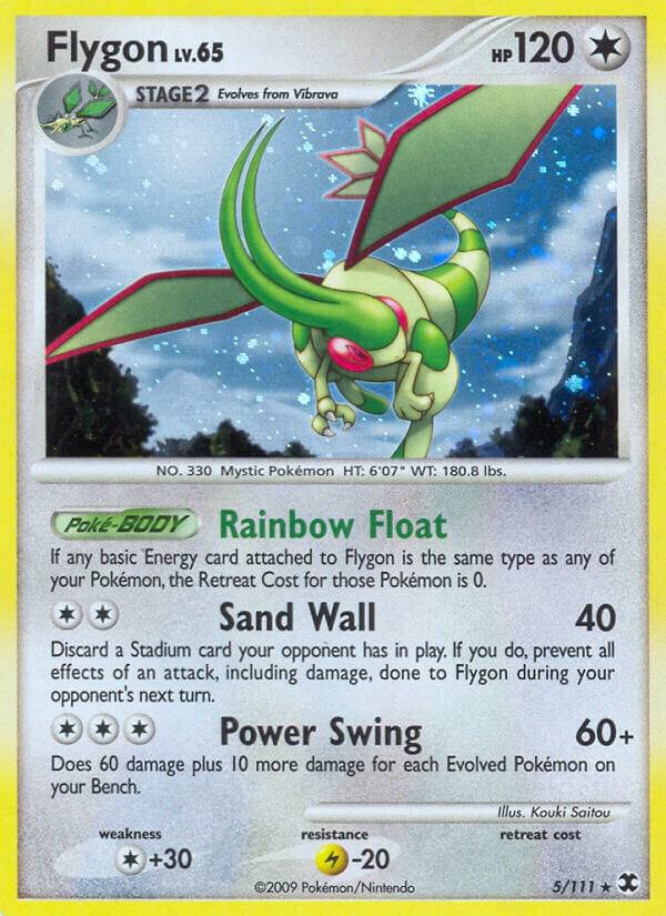 Flygon 5/111 card from Rising Rivals