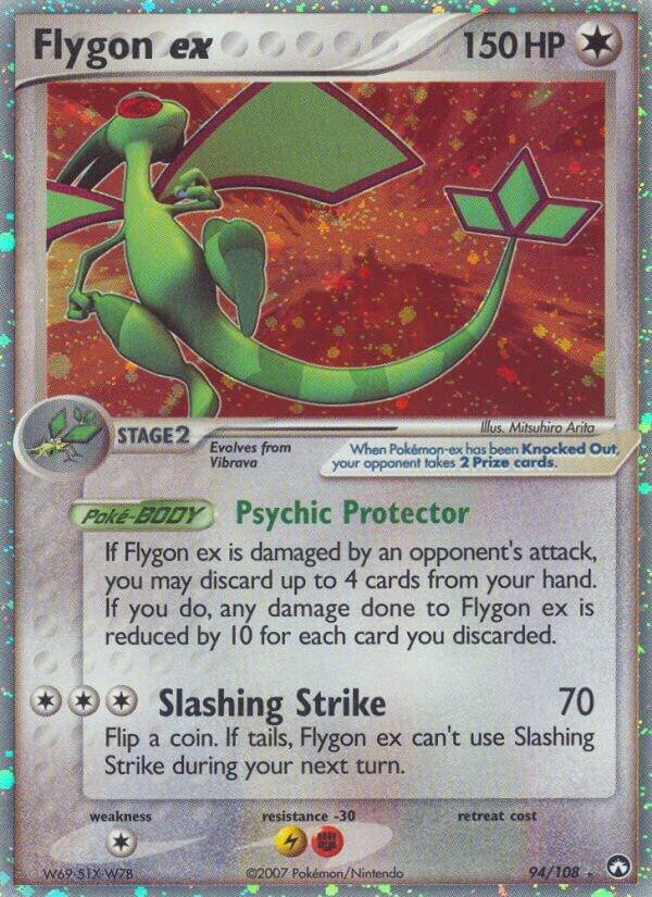 Flygon ex 94/108 card from Power Keepers