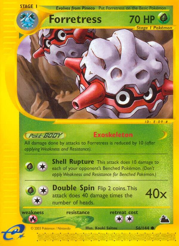Forretress (56) 056/144 card from Skyridge