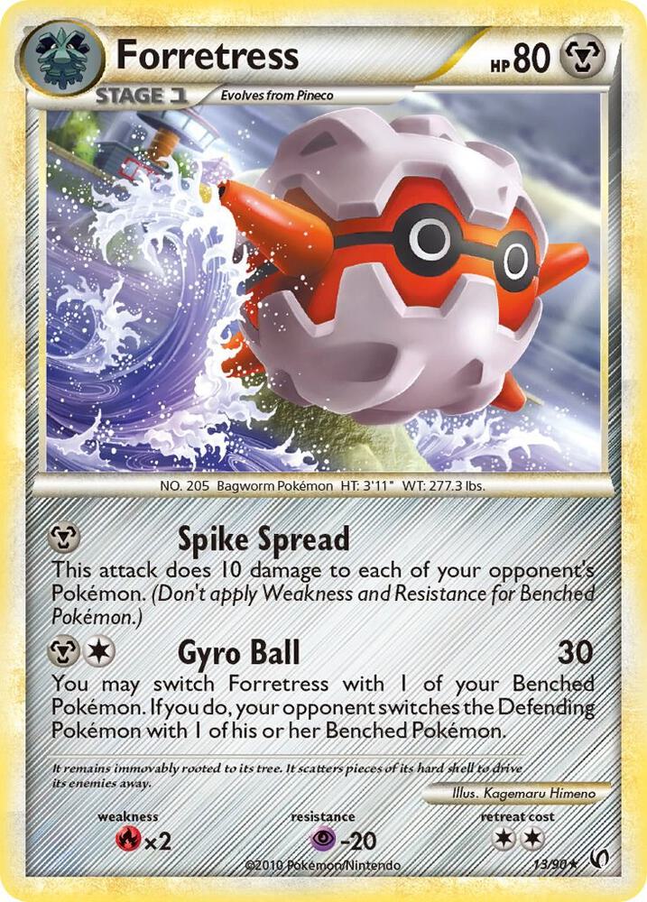 Forretress (13) 13/90 card from Undaunted