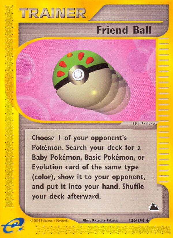 Friend Ball 126/144 card from Skyridge