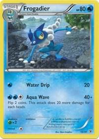 Frogadier 13/39 card from Kalos Starter Set