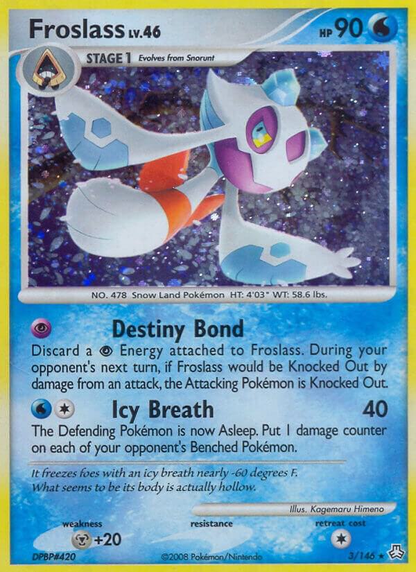 Froslass 3/146 card from Legends Awakened