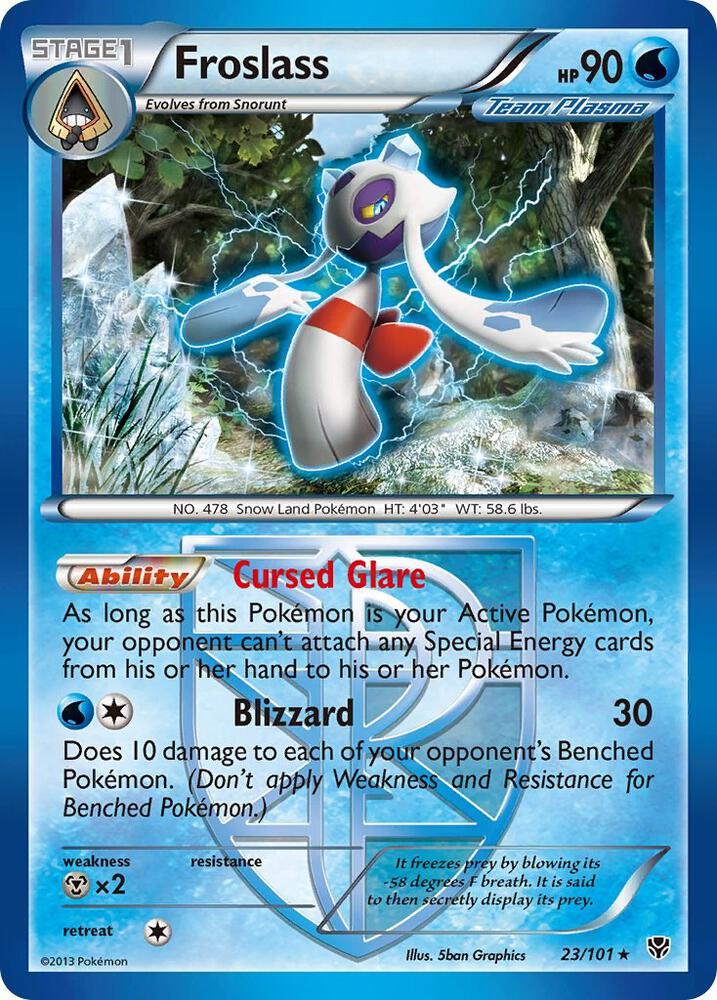 Froslass (Team Plasma) 23/101 card from Plasma Blast