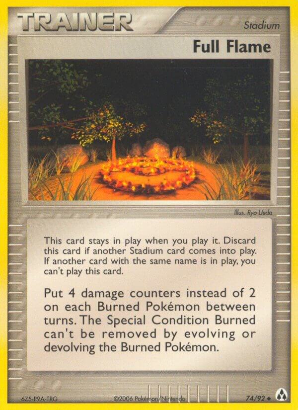 Full Flame 74/92 card from Legend Maker
