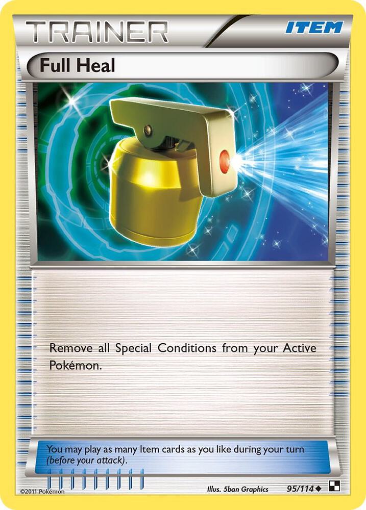 Full Heal 95/114 card from Black and White