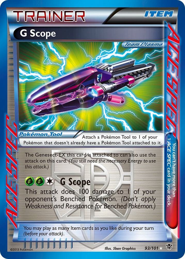 G Scope (Team Plasma) 93/101 card from Plasma Blast
