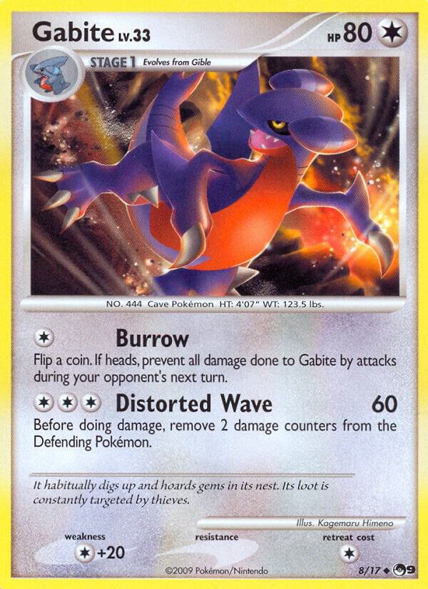 Gabite 008/017 card from POP Series 9
