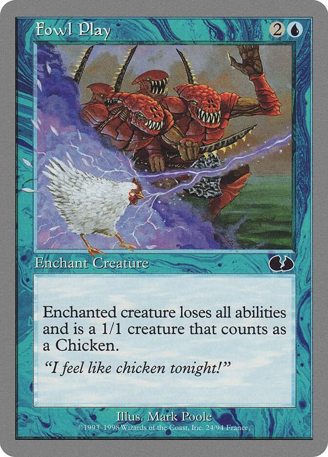 Fowl Play 24 card from Unglued