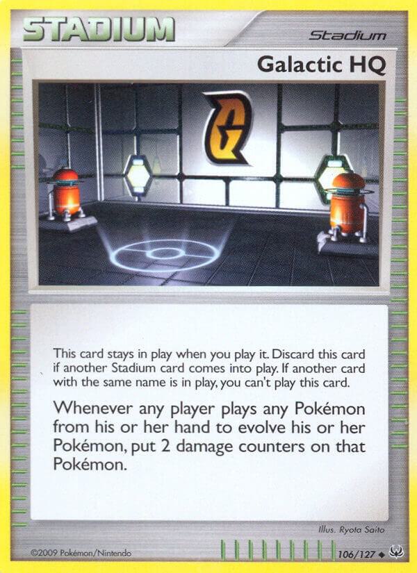 Galactic HQ 106/127 card from Platinum