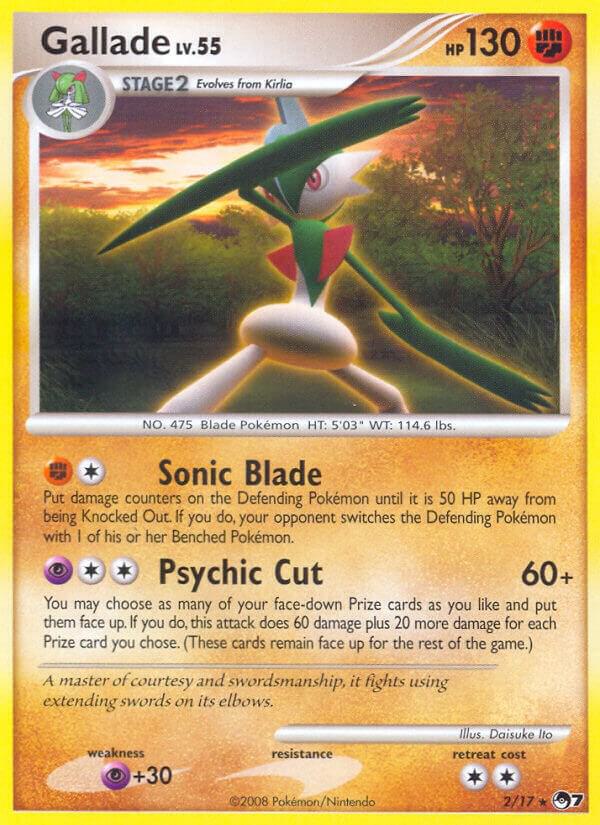 Gallade 002/017 card from POP Series 7