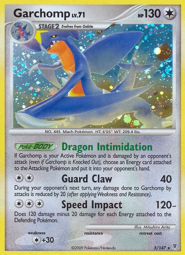 Garchomp 5 card from Supreme Victors