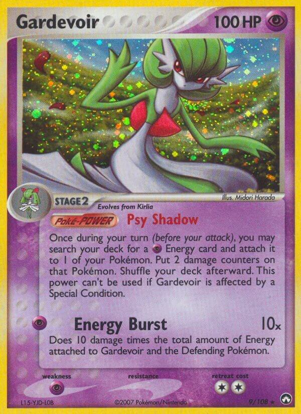 Gardevoir 9/108 card from Power Keepers