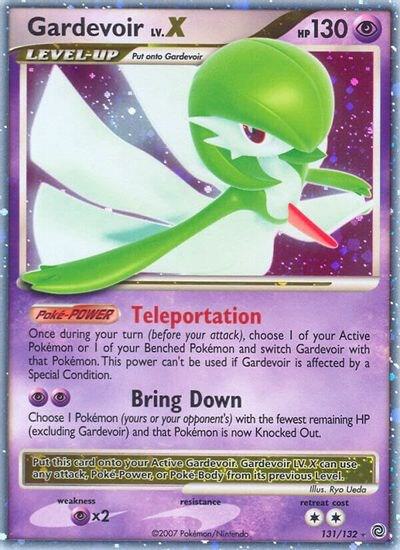Gardevoir LV.X 131/132 card from Secret Wonders