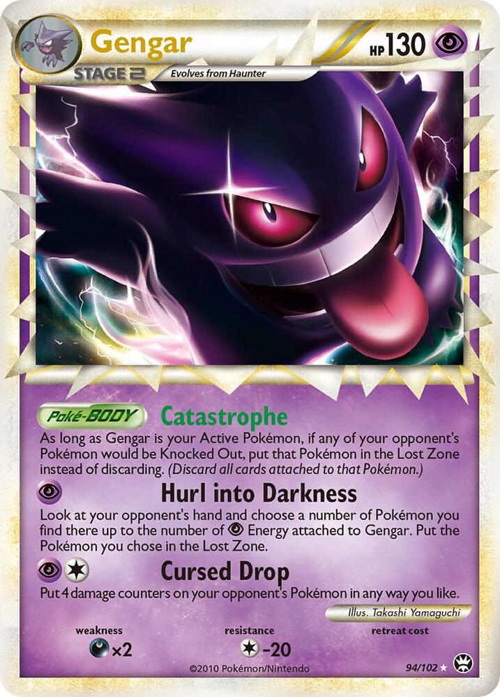 Gengar (Prime) 94/102 card from Triumphant