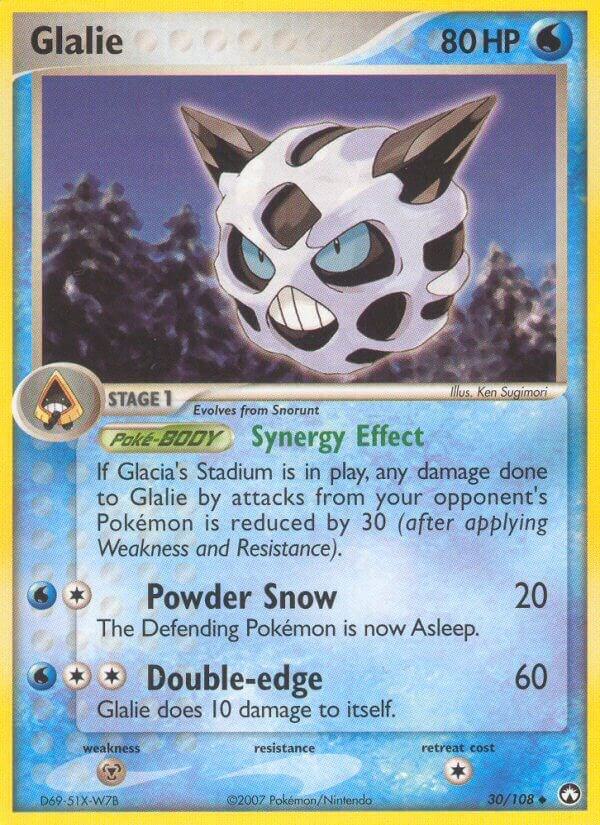 Glalie 30/108 card from Power Keepers