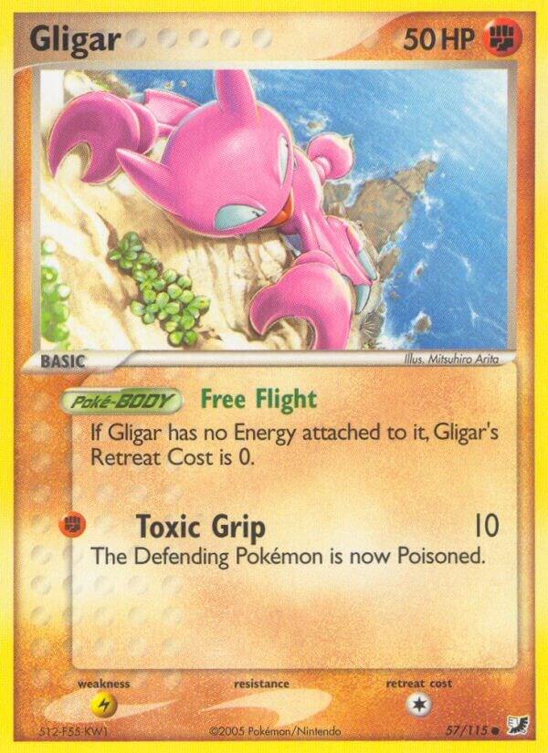 Gligar 57/115 card from Unseen Forces