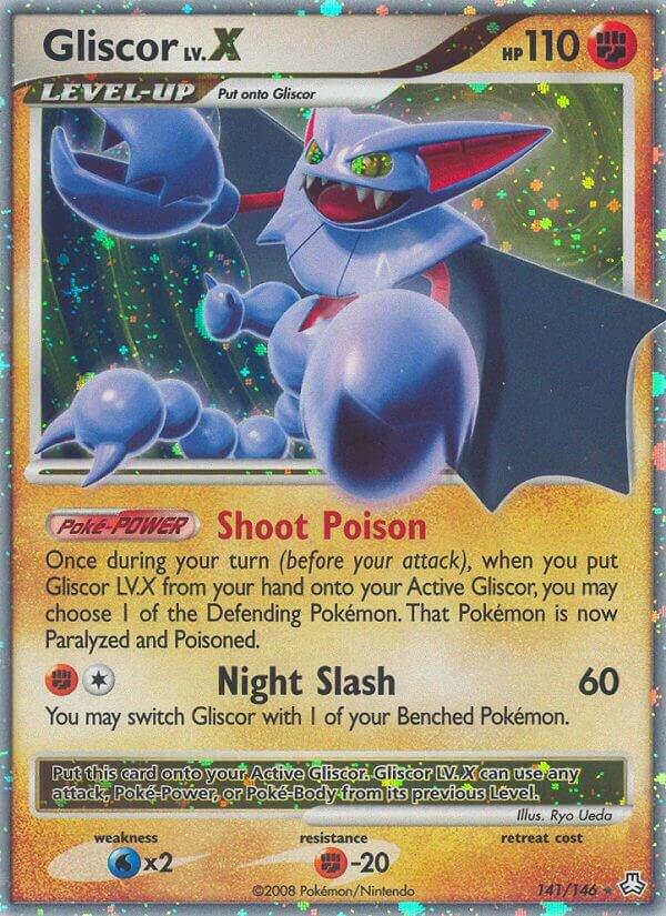 Gliscor LV.X 141/146 card from Legends Awakened