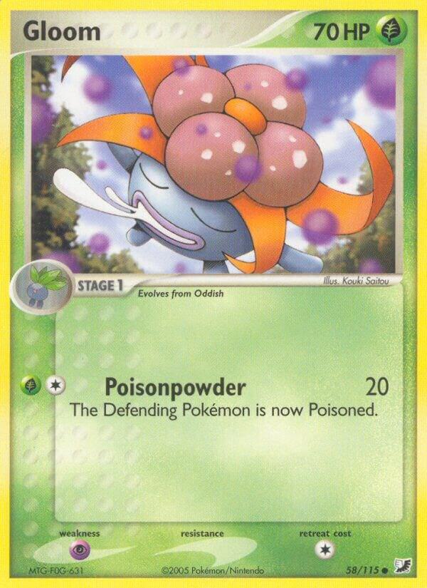 Gloom 58/115 card from Unseen Forces