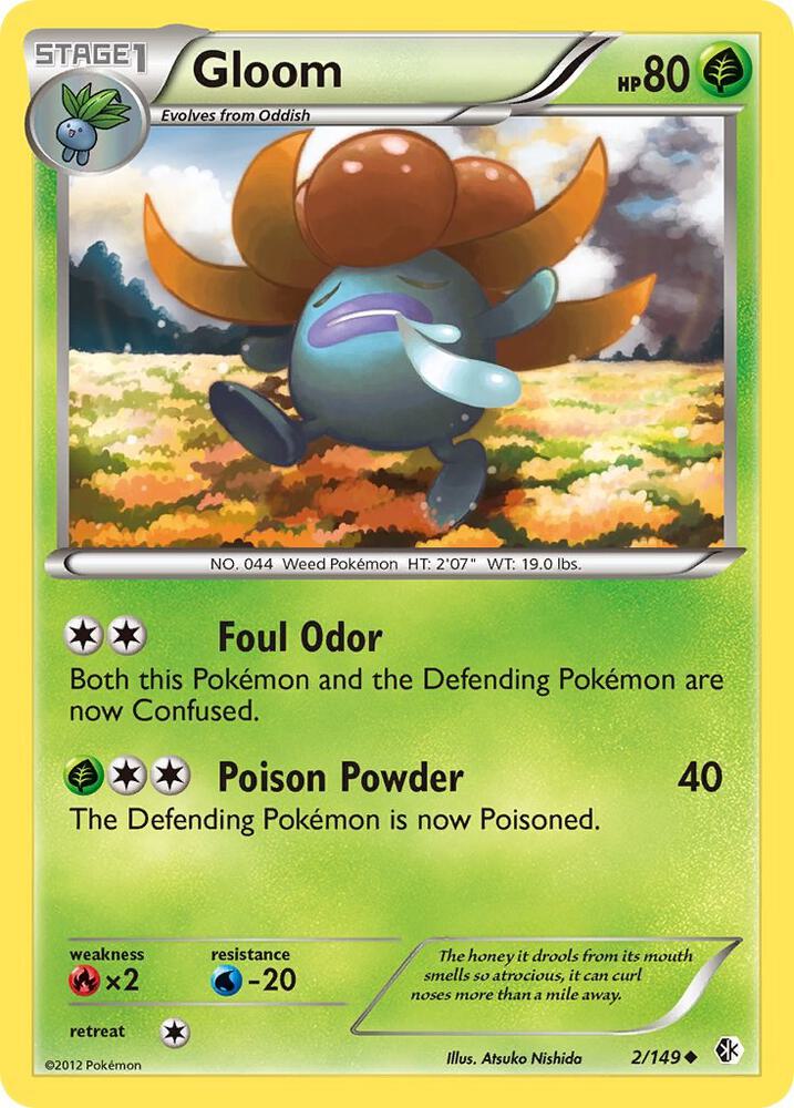 Gloom 2/149 card from Boundaries Crossed