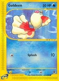 Goldeen 111/165 card from Expedition