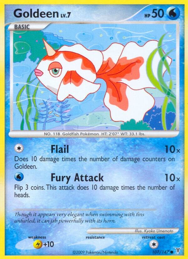 Goldeen 107 card from Supreme Victors