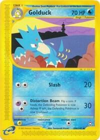 Golduck (50b) 050b/147 card from Aquapolis