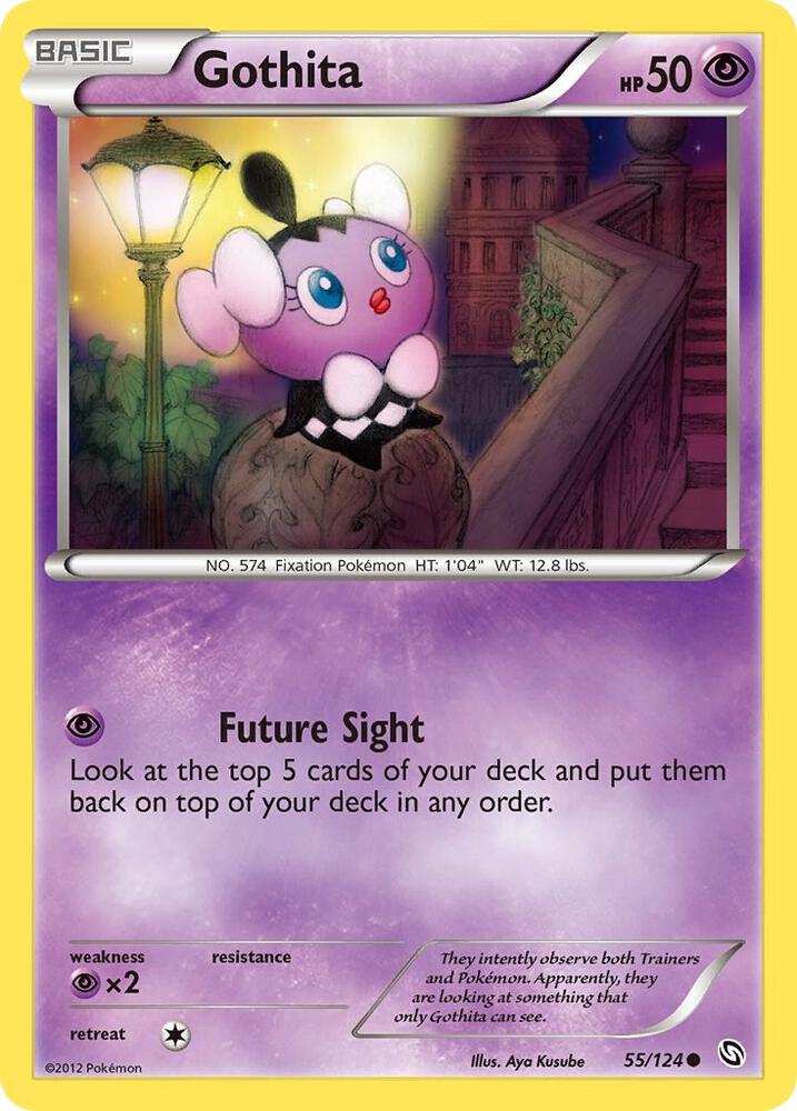 Gothita 55/124 card from Dragons Exalted